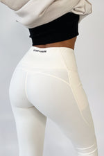 Studio Leisure cream premium leggings